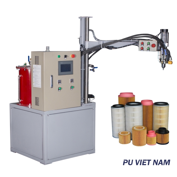 Máy Đổ Pu Làm Gioăng Phớt Lọc Gió Oto HP-1400